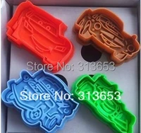 new arrival 8pcsset cars cookie stamps plex biscuit sugarcraft arts set fondant cake tools mold cookie cutters free shipping