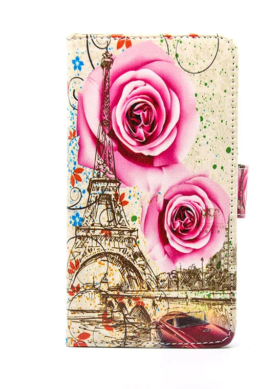 Eiffel Rose Meizu c9 pro Чехол-книжка кожаный флип-кошелек силиконовый чехол на Meizu c9 мультяшный чехол для телефона для Meizu m9c 16th M6 Note m6t Coque - Цвет: Eiffel Rose