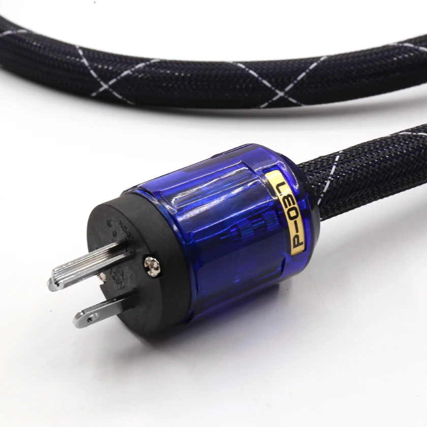 YTER SPX-28 OFC silver plated hifi US version power cable with P-037/C-079 Version plug connectors | Электроника