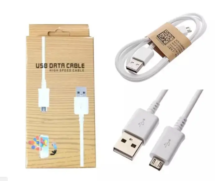 500 комплектов 1 м микро USB кабель для синхронизации данных зарядный аксессуар