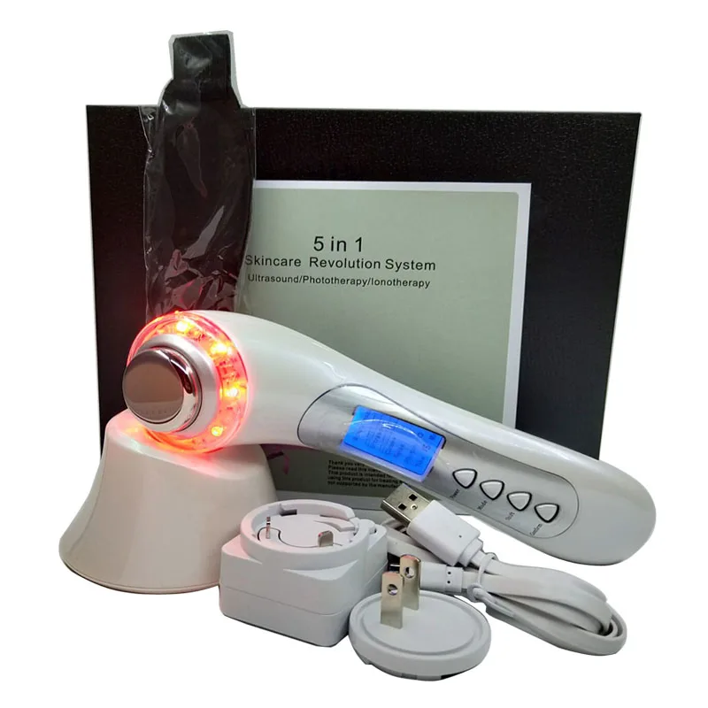 Ультразвуковой Фотон IPL Led для гальванического тока спа салона омоложение кожи