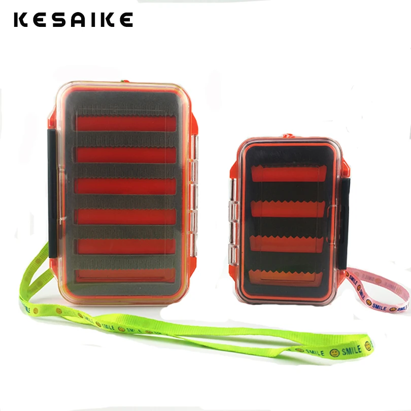 

KESAIKE Maximumcatch водонепроницаемый бокс для ловли нахлыстом с разрезом, пенопластовый крючок для приманки, коробка для рыболовных снастей