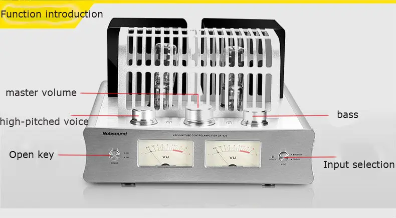 Nobsound силовой усилитель труба, hi-fi, силовой усилитель труба, электронная трубка, Bluetooth, преampifier