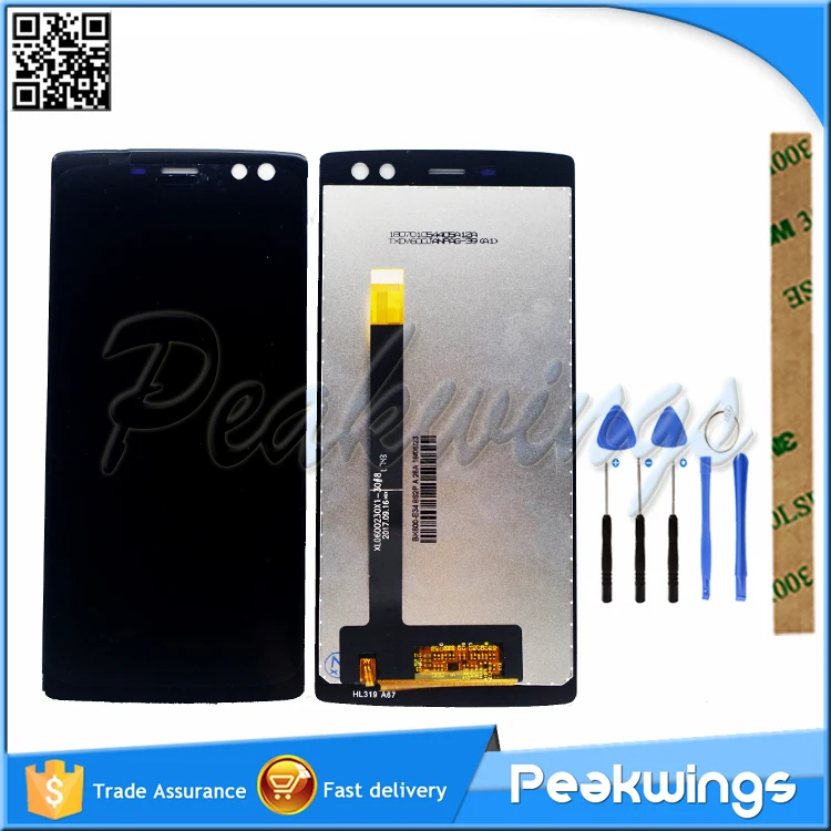 Протестированный ЖК-дисплей для Doogee BL12000 BL12000 Pro ЖК-дисплей с сенсорным экраном в сборе