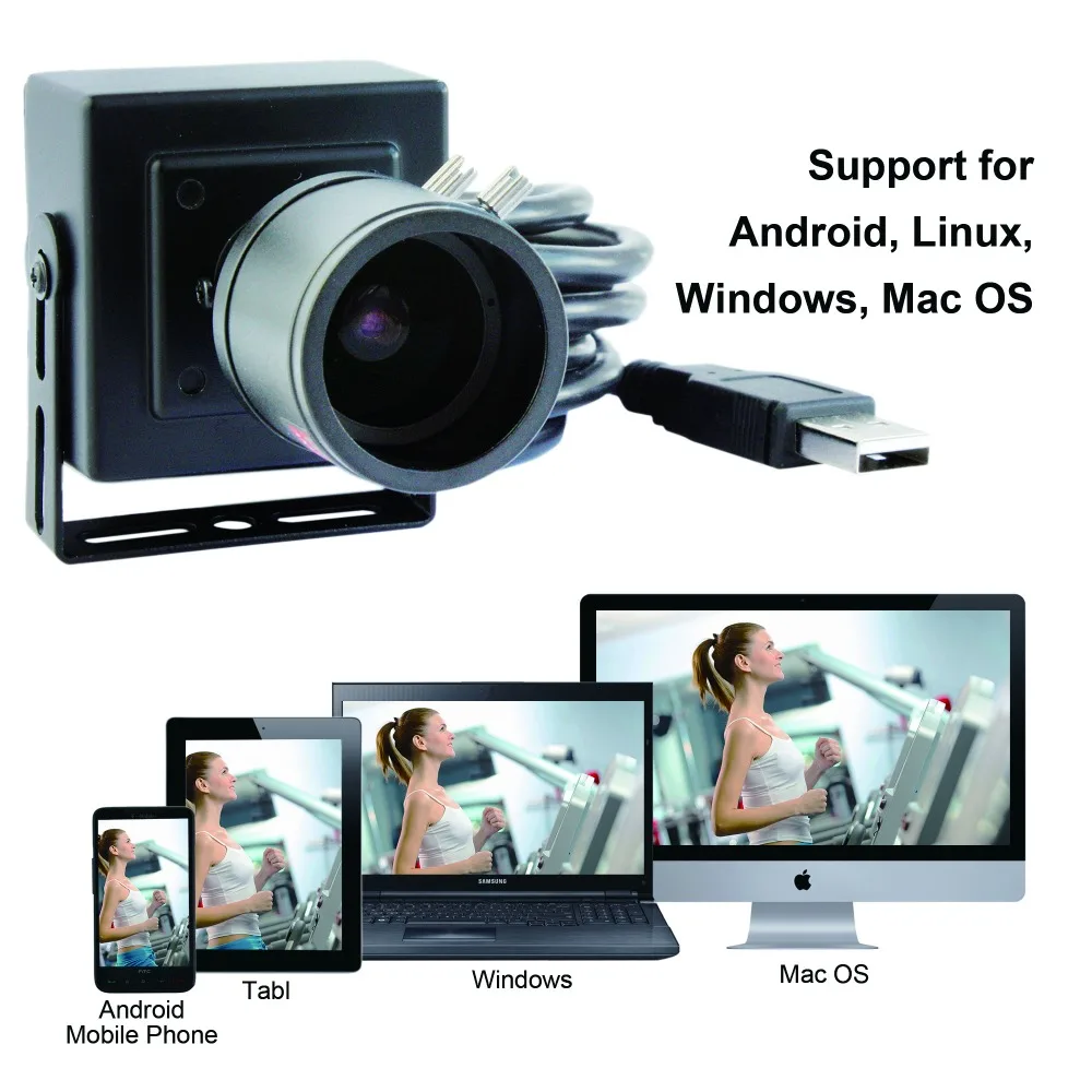 8 Мп Высокое разрешение SONY IMX179 MINI HD Android/Linux/Windows 2 12 мм варифокальный ручной зум