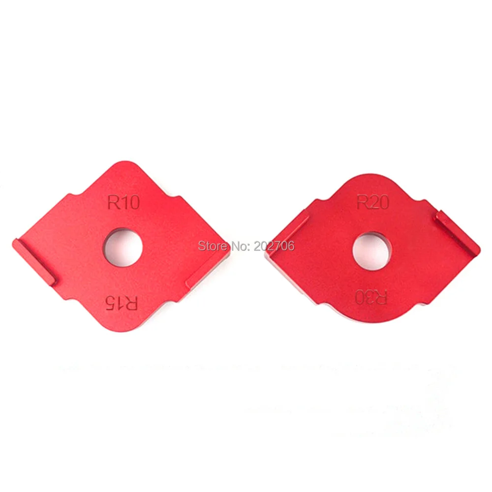 Радиус Quick-Jig маршрутизатор Таблица бит R5 R10 R15 R20 R25 R30 угловая джиг шаблоны деревянные роутеры джиг для деревообрабатывающих инструментов