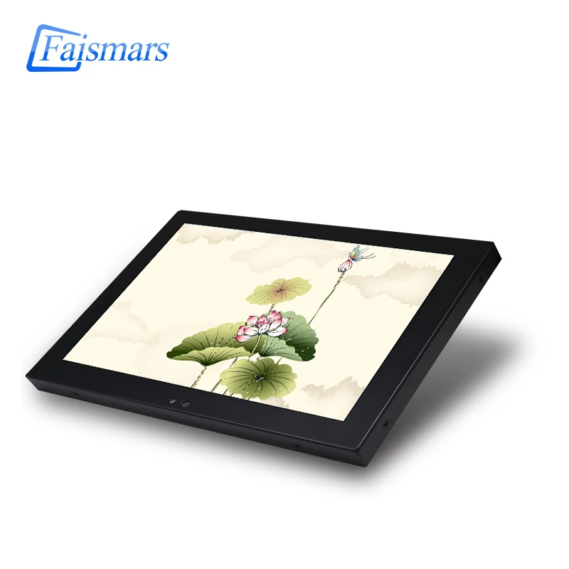 M156H EFR/Faismars 15 6 дюймовый резистивный сенсорный экран 1080P TFT LCD монитор &quotВстроенная