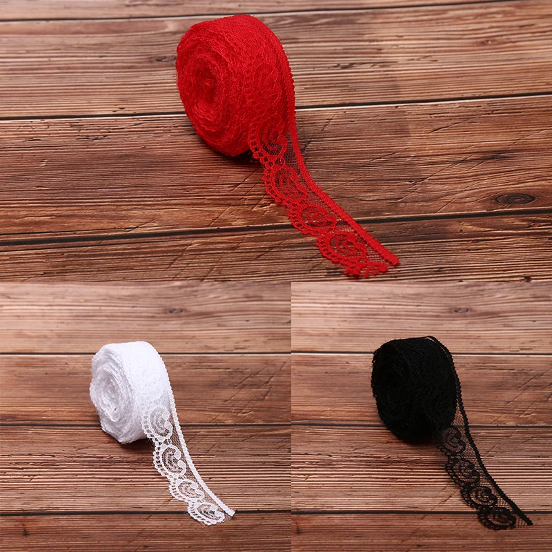10Yards DIY Embroidered For Sewing Decoration african lace fabric High Quality Beautiful White Lace Ribbon Tape 30MM Trim |