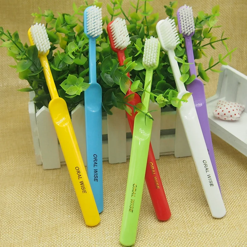 Зубная щетка DR.PERFECT 6 шт./лот для взрослых ультражесткая курильщиков шесть разных