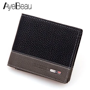 Визитница бумажник кошелек мужской кошелек портмоне партмоне мужское маленький мода мини сумка мужская клатч барсетка для документов Портмоне мальчика держатель для карт кредитница картхолдер тонкий ретро денег мелочи