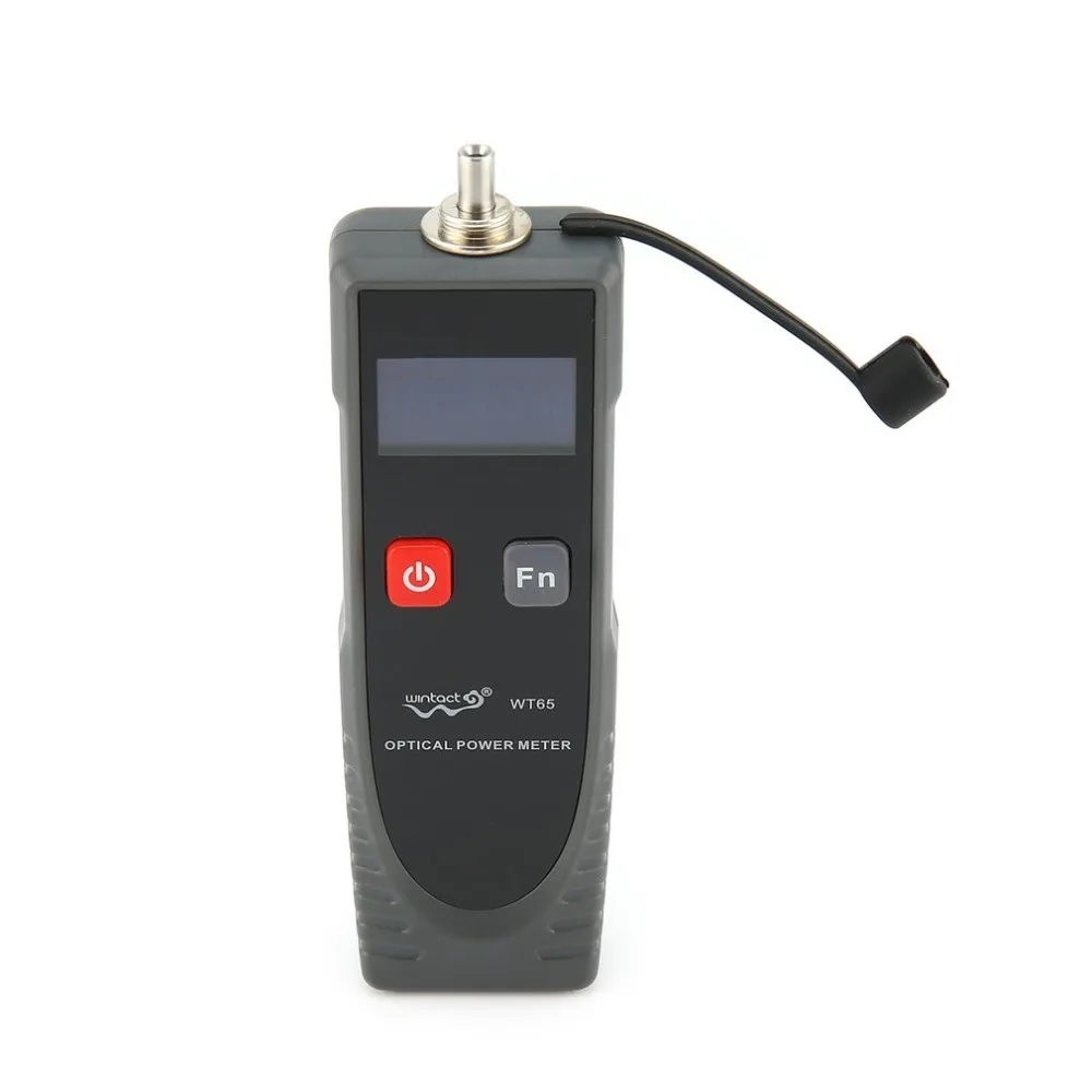 WINTACT WT65 Digital Fiber Optic Power Meter Handheld Network Cable Tester Mini Fault Locator FTTH Tool -70-6dBm | Инструменты