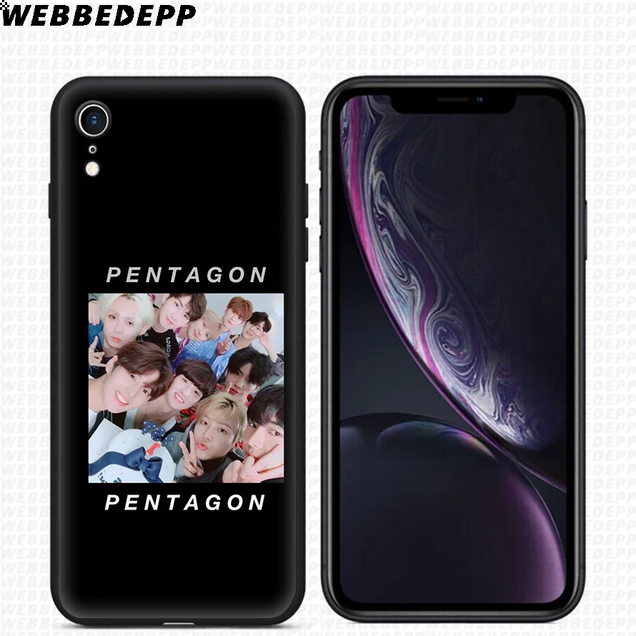 WEBBEDEPP Пентагон юто кино мягкий силиконовый чехол для iPhone 11 Pro Xr Xs Max X или 10 8 7 6 6S Plus 5