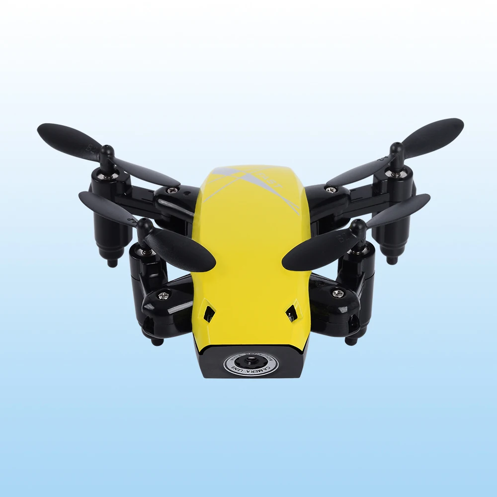 S9 S9HW мини складной Дрон с камерой HD Дрон FPV RC wifi Квадрокоптер/Вертолет VS Xs809hw H43WH JXD 523W