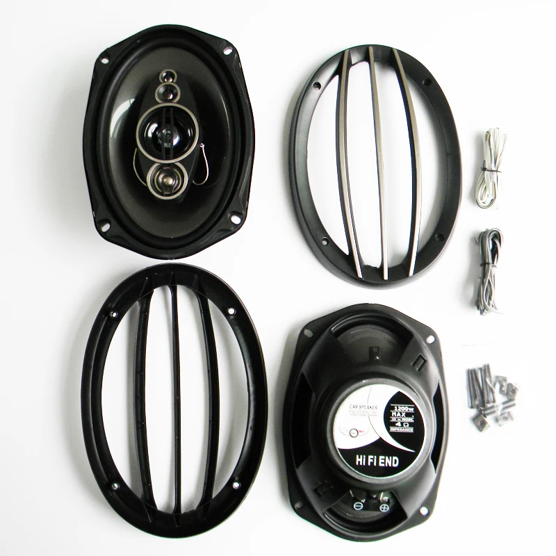 1 пара 6x9 &quotАвтомобильный громкий коаксиальный динамик s I KEY BUY Auto Parlantes