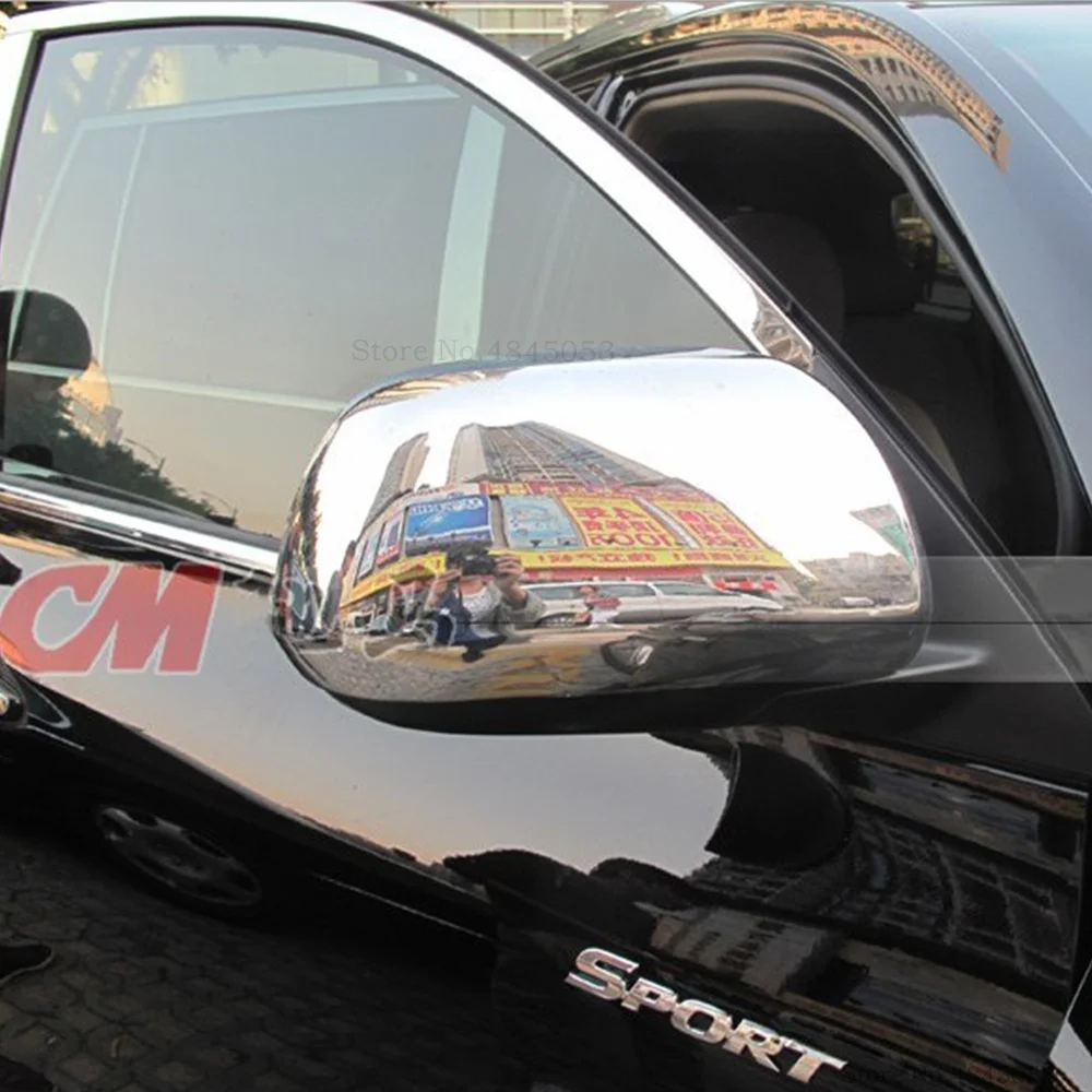 AITWATT для Toyota RAV4 RAV 4 2009 2010 2011 2012 ABS Хром Авто Наружное зеркало заднего вида крышка Боковая дверь Зеркало планки 2 шт
