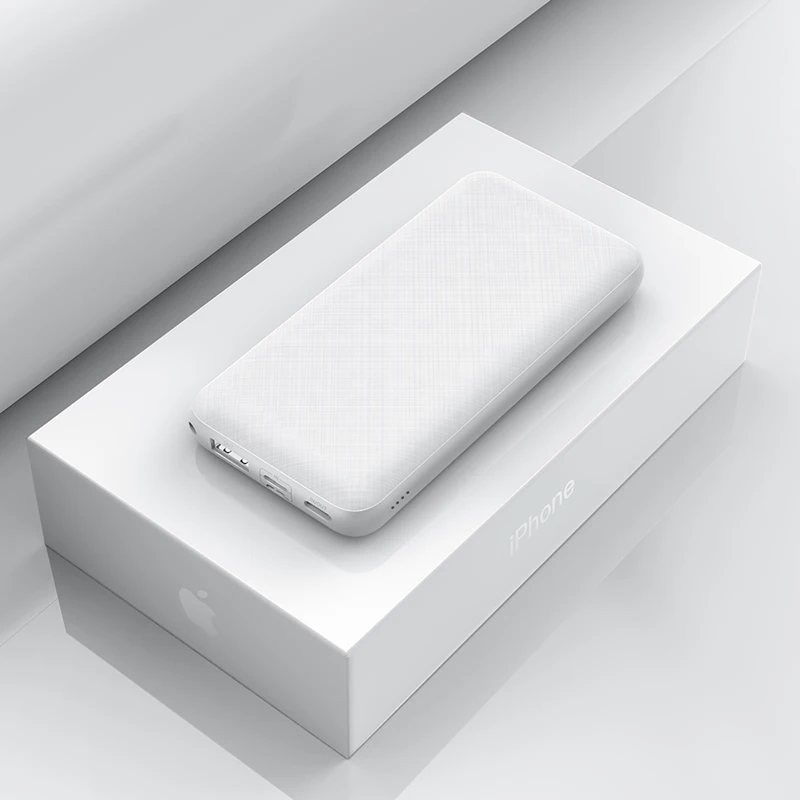Baseus 20000 мАч mi ni power Bank для iPhone 11 Pro Max Xiao mi 20000 мАч USB C PD power bank портативное Внешнее зарядное устройство - Цвет: White