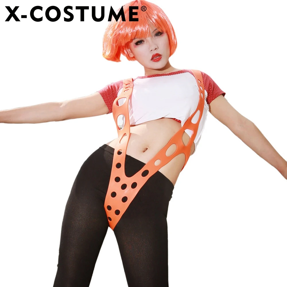 Подтяжки Leeloo с пятью элементами женские оранжевые подтяжки из силикагеля