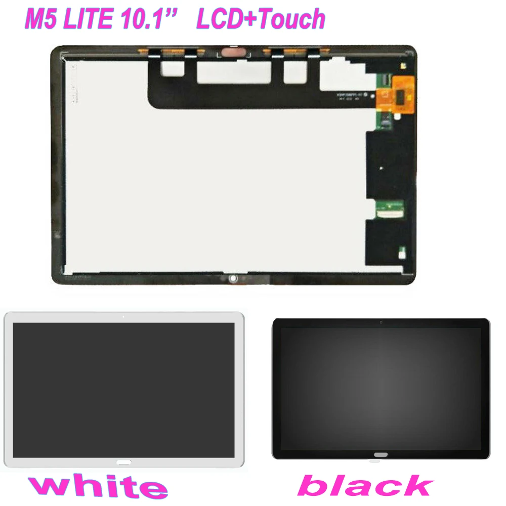 Для Huawei MediaPad M5 Lite LTE 10 BAH2 L09 L09C Bach2 W19C сенсорный экран дигитайзер ЖК дисплей в сборе