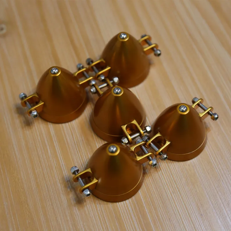 Детали RC Спиннер из алюминиевого сплава с ЧПУ для складного пропеллера D38 * H34mm axis 3