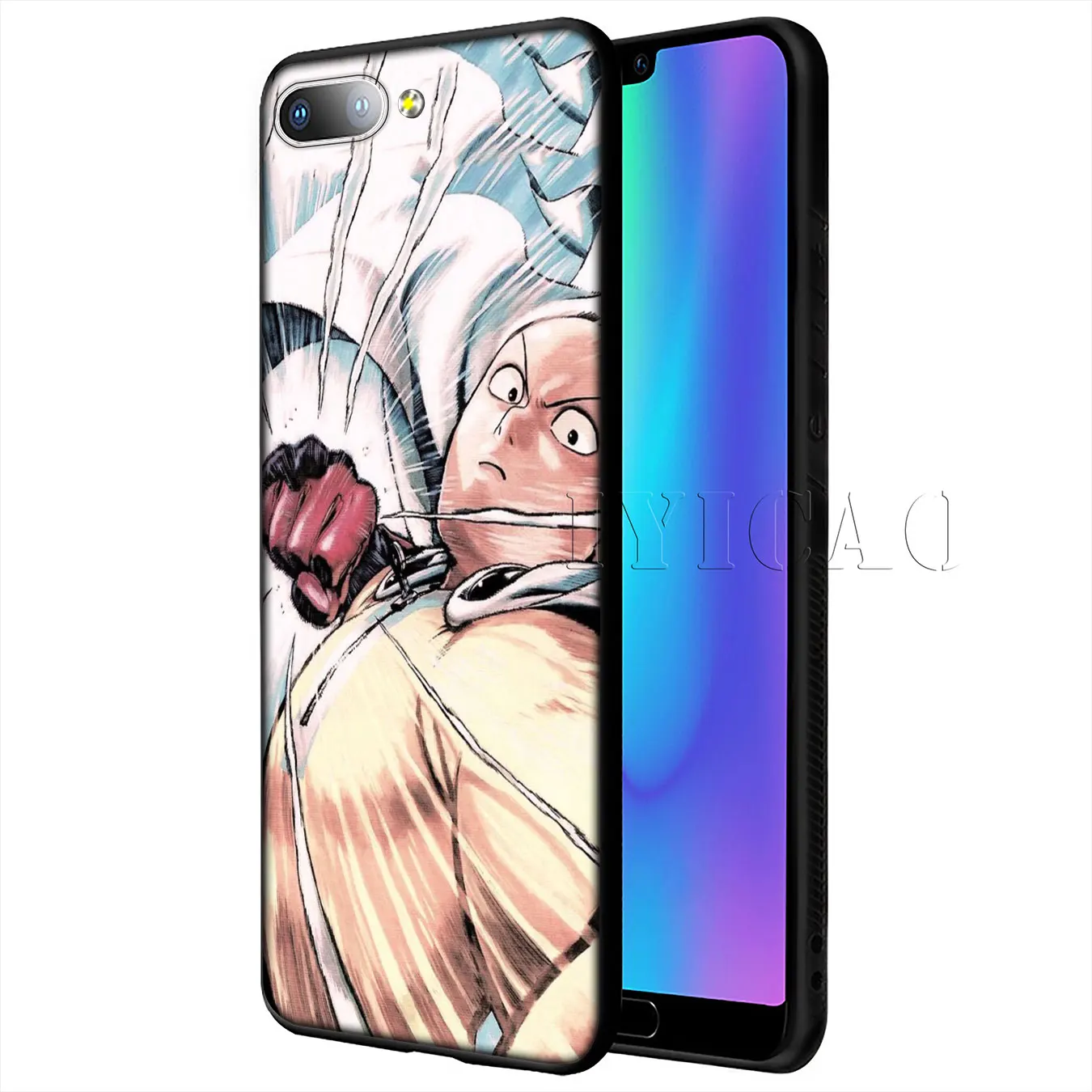 Мягкий чехол IYICAO с японским Аниме One Punch Man для Huawei Y9 Y7 Y6 Prime 2019 Honor 20 8C 8X 8 9 9X 10 Lite 7C 7X 7A