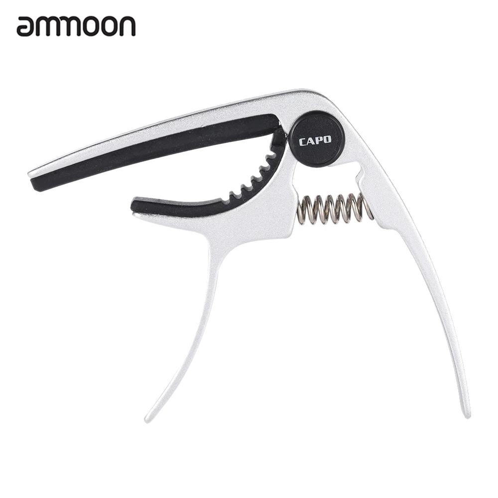 Ammoon металлический каподастр для гитары быстрая сменка легкий прочный аксессуар
