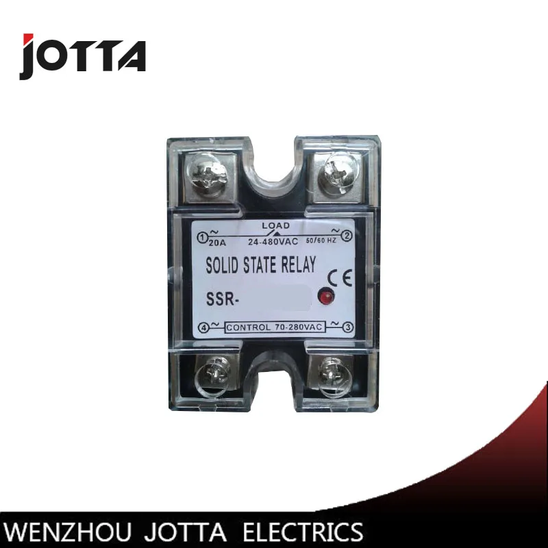 

SSR -25DD DC control DC SSR Single phase relay solid state