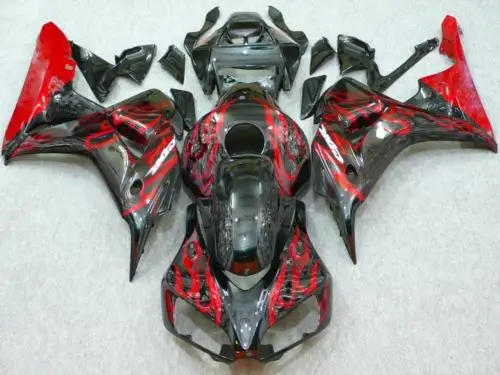 Набор обтекателей мотоцикла для HONDA CBR1000RR 06 07 CBR 1000RR 2006 2007 CBR1000 ABS Красный Пламя