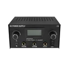 Блок питания для татуировок, растущий лайнер, Перманентный макияж, боди-арт, двойной цифровой ЖК-дисплей для тату-машинки, ножная педаль, инструмент для татуировок