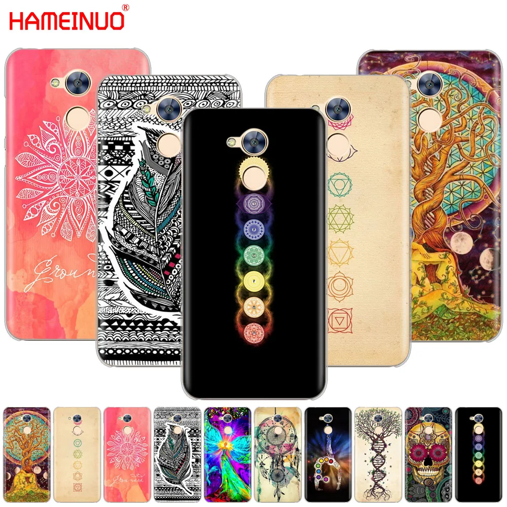 HAMEINUO Мандала чакра чехол для телефона Huawei Honor 10 V10 4A 5A 6A 7A 6C 6X 7X 8 9 LITE|Бамперы| |
