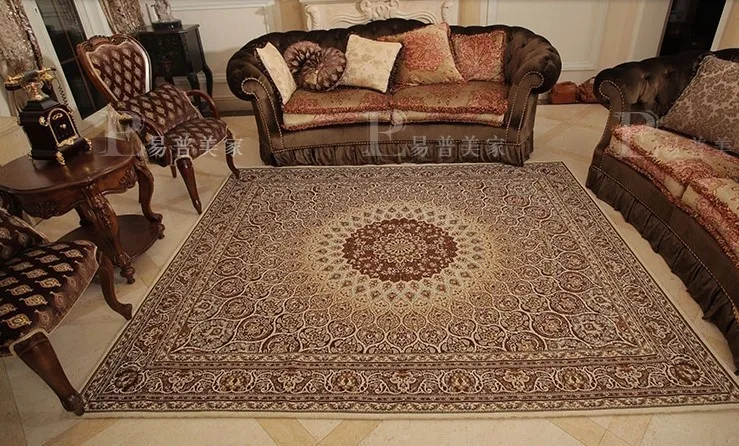 Персидский ковер большого размера искусственный винтажный декоративный для