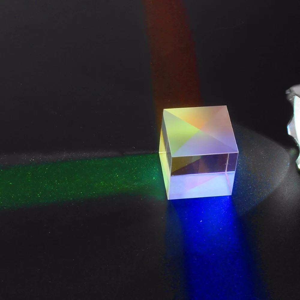 3 шт. 20X20X20MM RGB Призма дефектный оптический крест дихроический X-Cube комбинированный