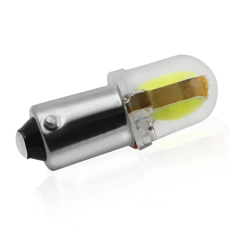 10 шт. BA9S T4W 363 1895 233 супер яркий круглый 3D COB светодиодный чистый белый автомобильный светильник для номерного знака авто лампа габаритный светильник DC 12V