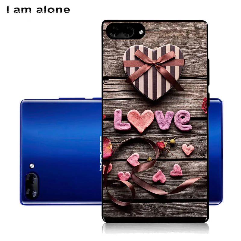 Soft TPU U17 Чехлы для телефонов I am alone Для Doogee Mix, 5,5 дюйма, мягкие чехлы для мобильных телефонов из ТПУ, Модный Цветной чехол с рисунком Для Doogee Mix - Цвет: Soft TPU U17