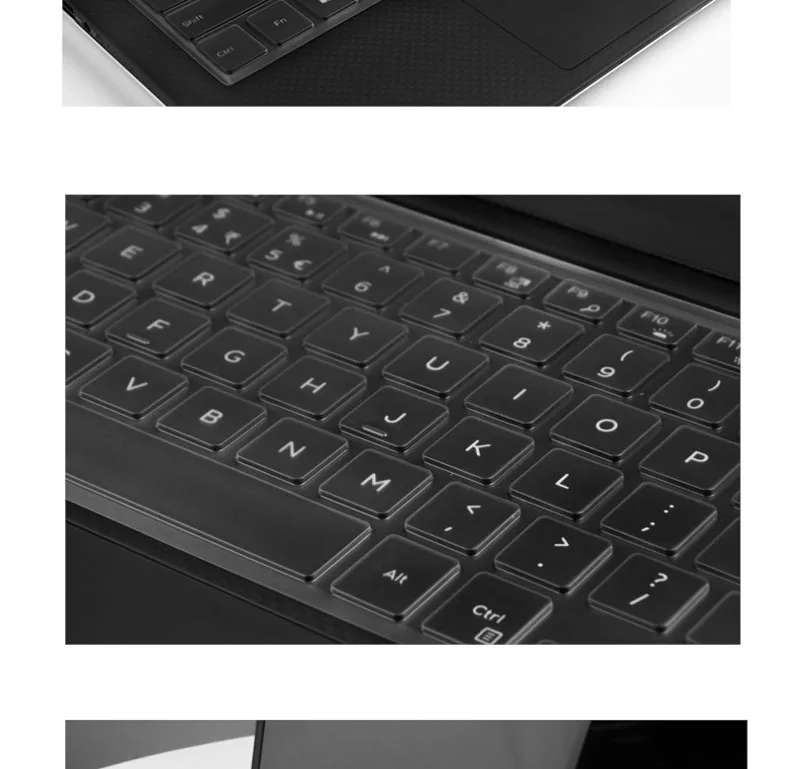 Для DELL XPS 9365 13-9370 13 9343 13 9360 9350 13,3 дюймов/XPS 15 9570 15,6 ''чехол ТПУ Защита для клавиатуры ноутбука кожи