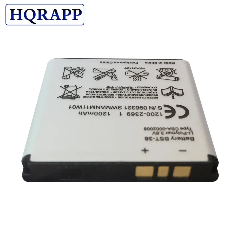 Сменные батареи для телефона Sony Ericsson W580 W580i w760 T650 X10 mini Pro BST 38 BST38 930