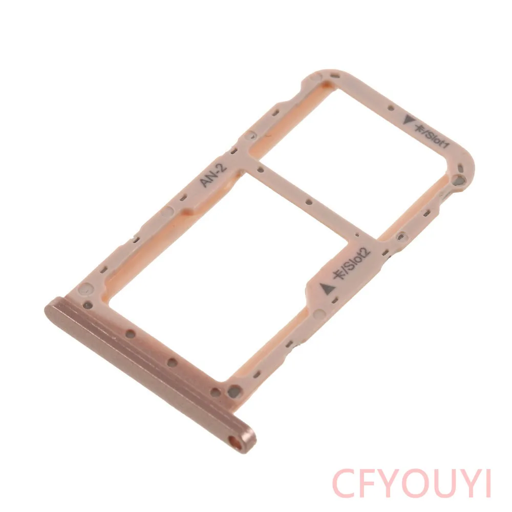 

1pcs Dual SIM Card Tray Holder Slot Adapter Replacement Parts For Huawei P20 Lite