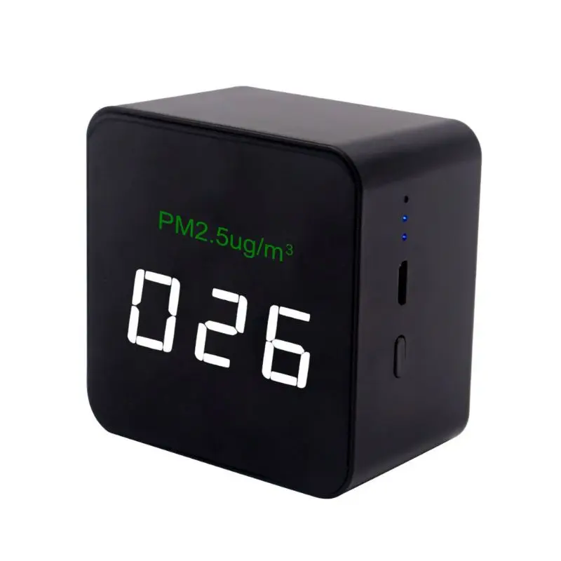 Мини PM2.5 детектор качества воздуха тестер монитор измеритель перезаряжаемый Air 06