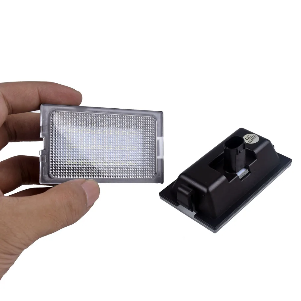 2 шт. светильник Автомобильные светодиодные лампы для номерного знака Land Rover Discovery