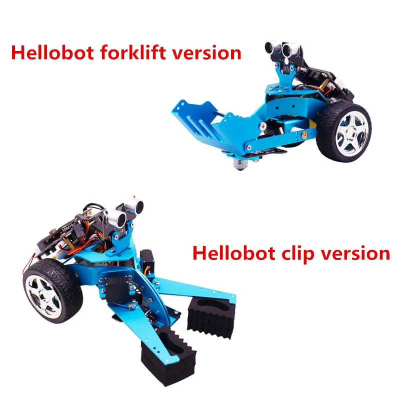 DIY Hellobot Программирование робот микробит производитель Обучающий набор микро: бит умный автомобиль Радиоуправляемый игрушечный робот - Цвет: The third item