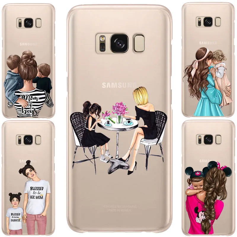 Модный Черный Коричневый чехол для Samsung 2016 2017 A5 A7 J3 J5 J7 A6 A8 силиконовый