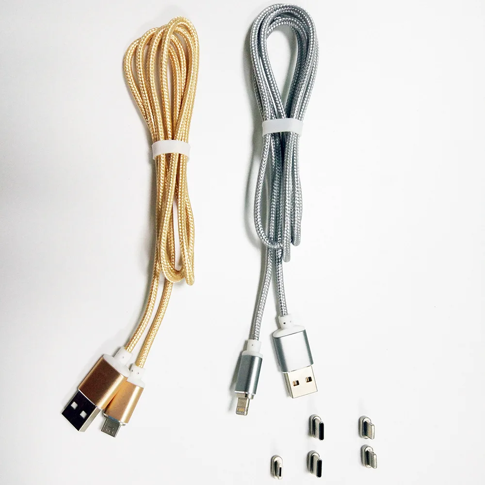 Магнитный зарядный кабель типа C для Samsung S8 Plus Micro USB зарядное устройство Магнит Type