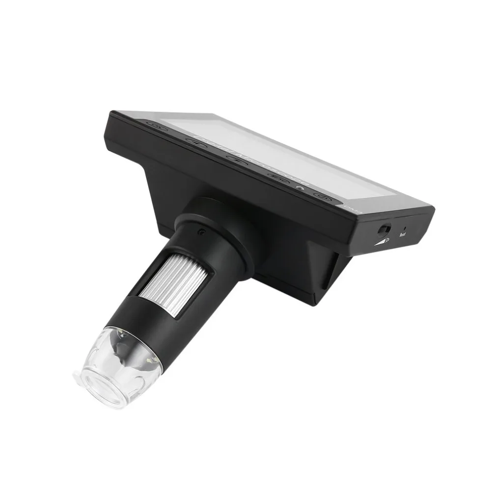 1000X USB lcd электронный микроскоп цифровой видео камера 4 3 дюймов HD O светодиодный