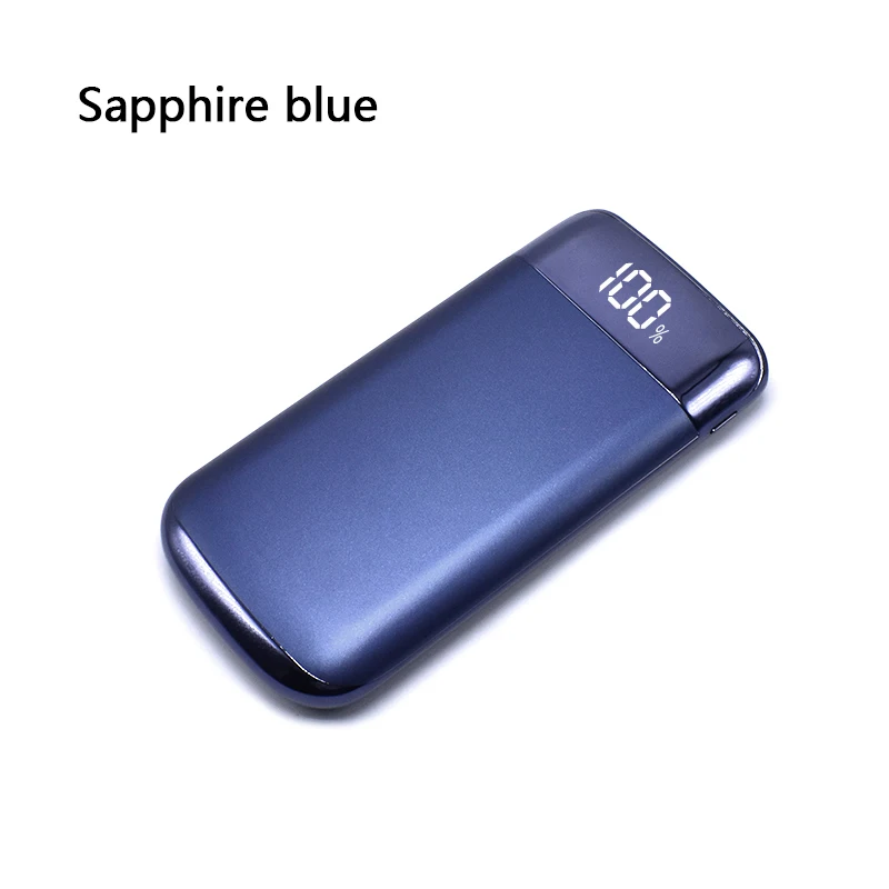 20000 мАч Внешний аккумулятор 2 USB lcd power Bank портативный мобильный телефон зарядное
