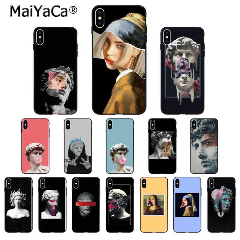 Мягкий силиконовый чехол для iPhone 8 7 6 6S Plus X XS MAX 5 5S SE XR | Мобильные телефоны и