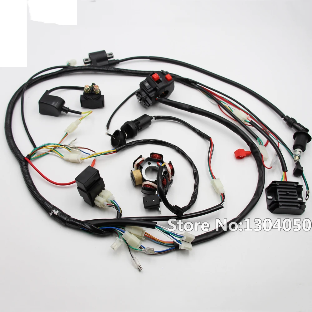 Полный электромагнитный статор GY6 125/150CC регулятор катушки CDI ATV QUAD 6 катушек|magneto