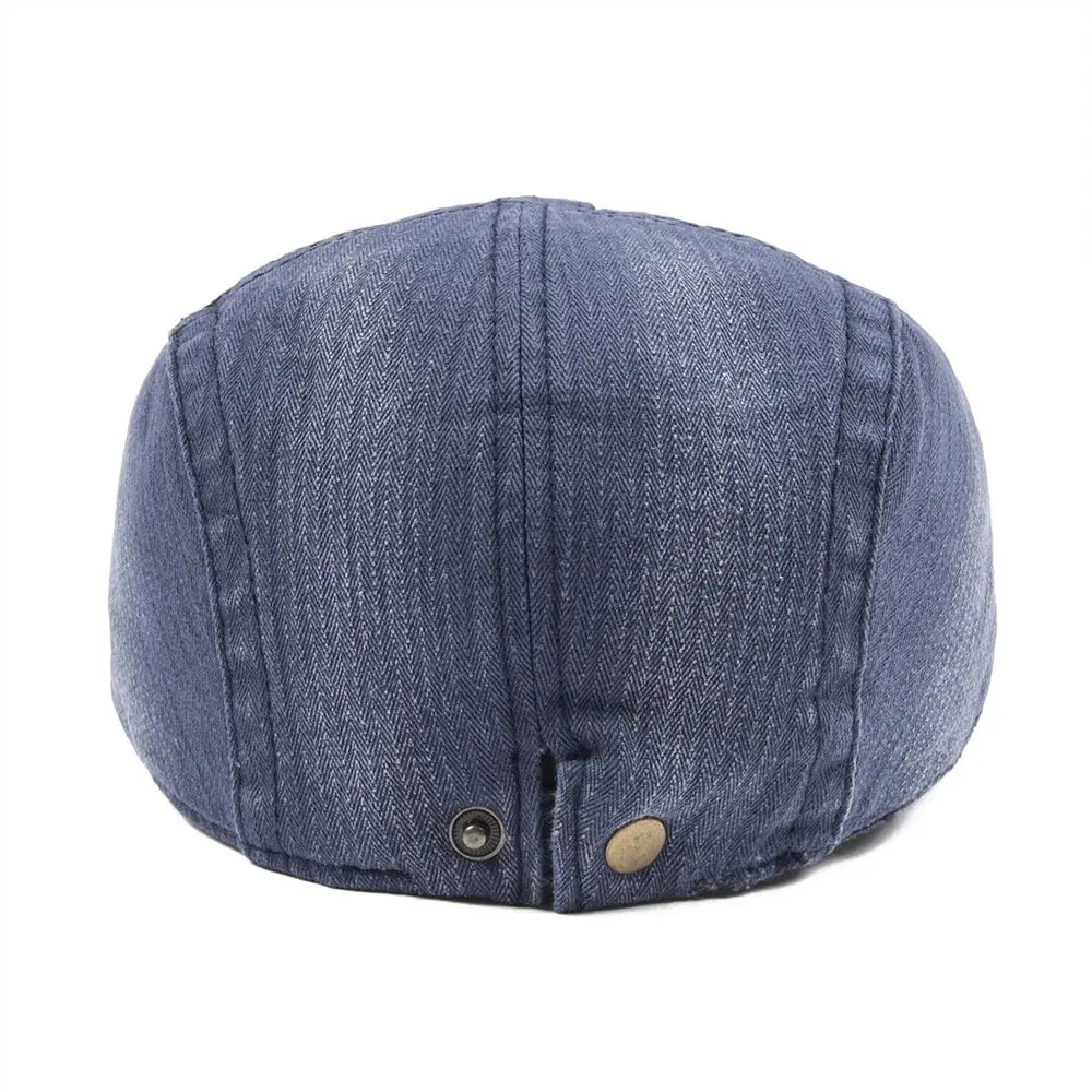 VOBOOM Flat Ivy Cap Men Women Washed Cotton Golf Caps Newsboy Beret Baker Boy Hat Male Female Small Size Boina 037 |