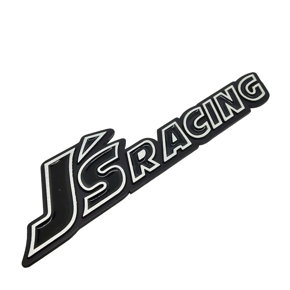 Автомобильная алюминиевая наклейка для JS Racing автостайлинг эмблема на багажник