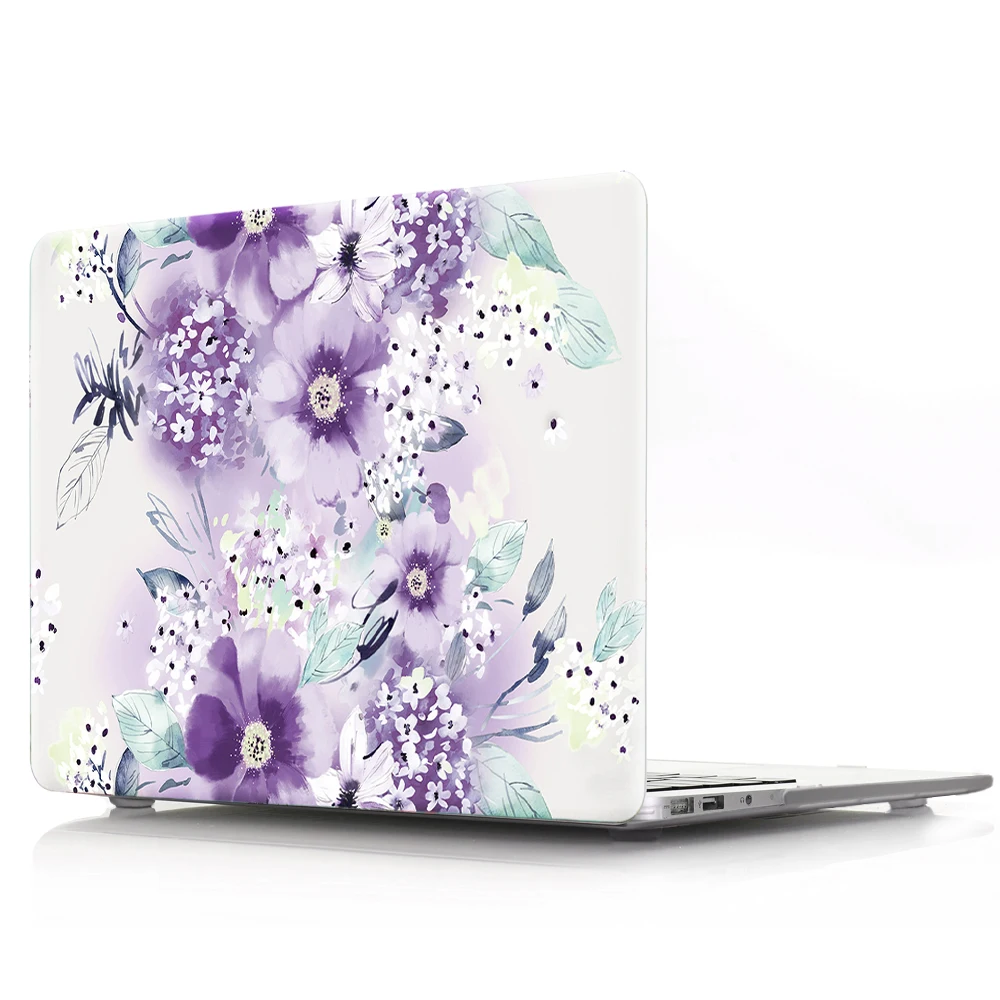 Пластик жесткий чехол для Macbook Air 11 Pro Retina 12 13 15 защитный В виде ракушки Apple Mac Book