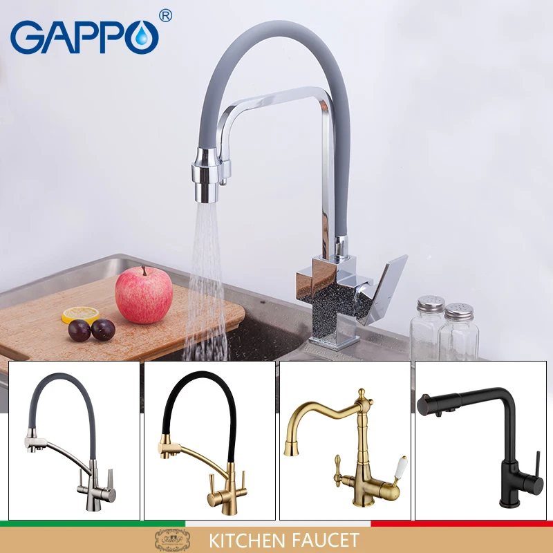 Кран с фильтрованной водой GAPPO кухонный смеситель из латуни кран водой|kitchen mixer
