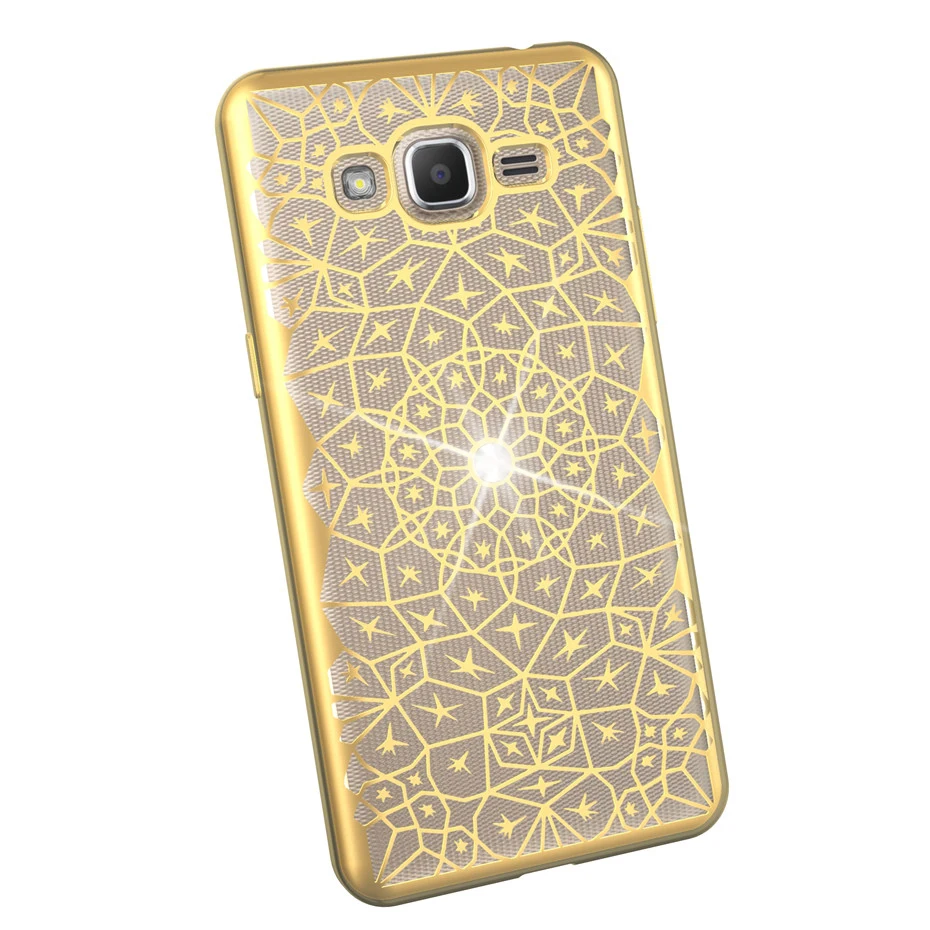 Dagudon Роскошный Блестящий Мягкий ТПУ чехол для samsung Galaxy Grand Prime G530 G530h G531 G531H
